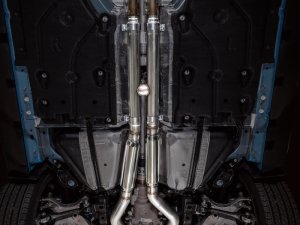 Ford Mustang Performance Exhaust - AWE Tuning - Cat Back, Touring Edition - Chrome Silver - 2024+ Ford Mustang Performance Exhaust - AWE Tuning - Cat Back, Touring Edition - Chrome Silver - 2024+